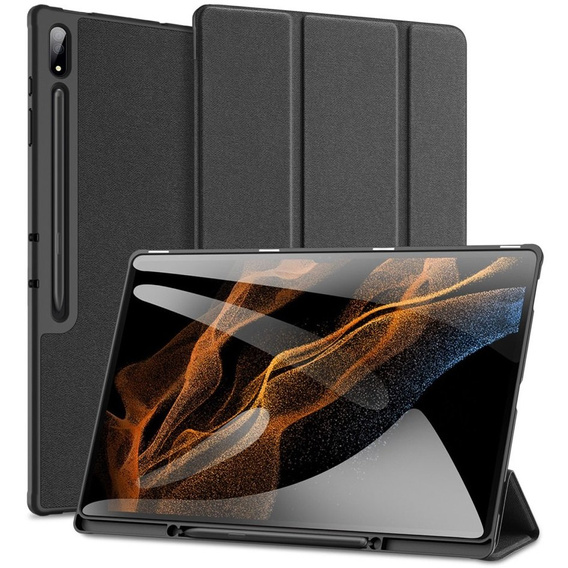 Чохол для Samsung Galaxy Tab S9 Ultra 14.6", Dux Ducis Domo, чорний