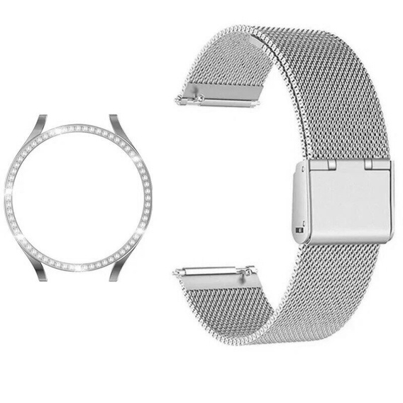 Міланський ремінець-браслет + чохол для Samsung Galaxy Watch 7 40 мм