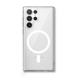 Чoхол до Samsung Galaxy S22 Ultra, Dropproof MagSafe, прозорий