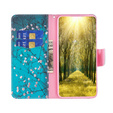Чохол-книжка для Motorola Moto G54 5G, Wallet, sakura, м'яти