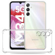 Чехол для Samsung Galaxy M34 5G, Anti-Shock, прозрачный + стекло 9H