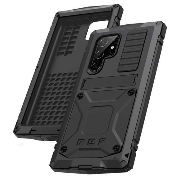 Чохол Defender Kickstand для Samsung Galaxy S22 Ultra, Black
