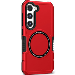 Чoхол до Samsung Galaxy S23 Plus, Protective MagSafe, червоний