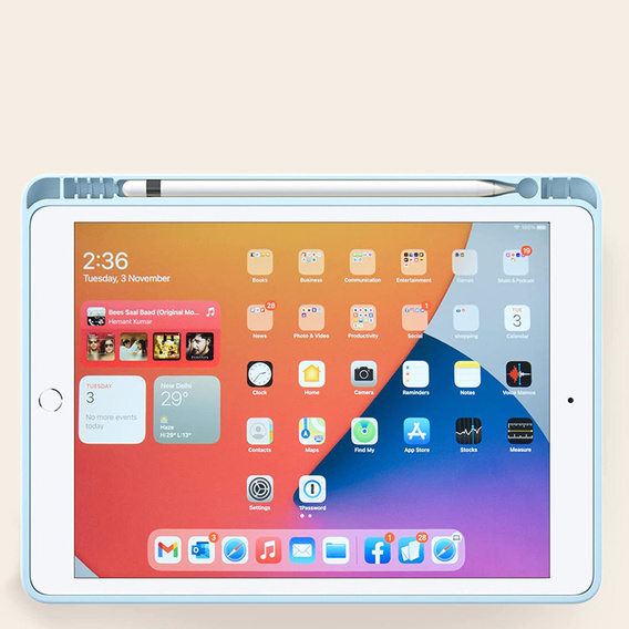 Чохол для IPad 10.2 2019/ 2020/2021, Smartcase SC Pen, Baby Blue
