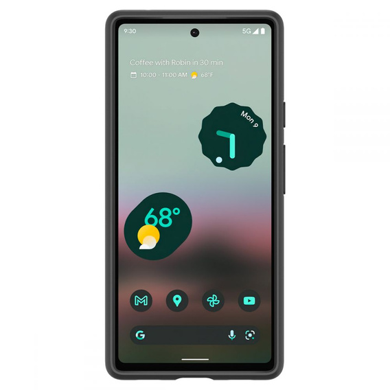 Чехол SPIGEN до Google Pixel 6A, Thin Fit, Black