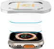 2x закаленное стекло с монтажной рамкой ERBORD для Apple Watch Ultra 1/2/3 49 мм