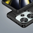 Чoхол до Xiaomi Poco F6, Carbon, чорний