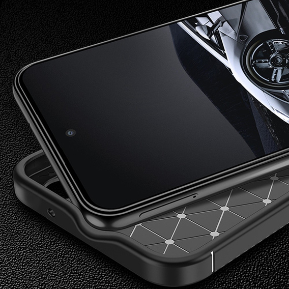 Чoхол до Xiaomi 12T, Carbon Gel, чорний