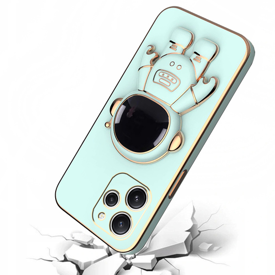 Чехол до Xiaomi Redmi 12, Astronaut, зелёный