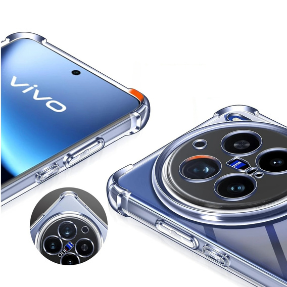 Чoхол до Vivo X200 Pro 5G, Dropproof, прозорий