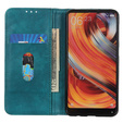 Флип-кейс для Xiaomi 15 Ultra, Split Leather, зелёный