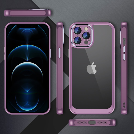 Чохол для iPhone 12 Pro Max, ERBORD Impact Guard, фіолетовий