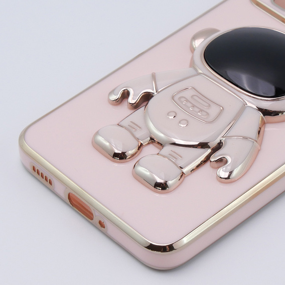 Чехол до Xiaomi Poco F5 Pro, Astronaut, розовый