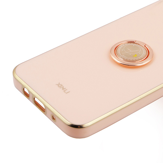 Чoхол до Huawei Nova Y61, Electro Ring, рожевий rose gold