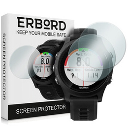 Захисне скло 2х Erbord для дисплею смарт годинника Garmin Forerunner 935