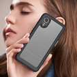 Чoхол до Samsung Galaxy Xcover 7, Fusion Hybrid, прозорий / чорний