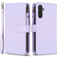 Откидной чехол для Samsung Galaxy A54 5G, Wallet Zipper Pocket, чёрный