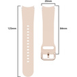 Силиконовый ремешок для Galaxy Watch 4 / 5, Pink