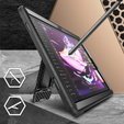 Чохол-сумка для Samsung Galaxy Tab A9+ Plus, Unicorn Beetle Pro, чорний