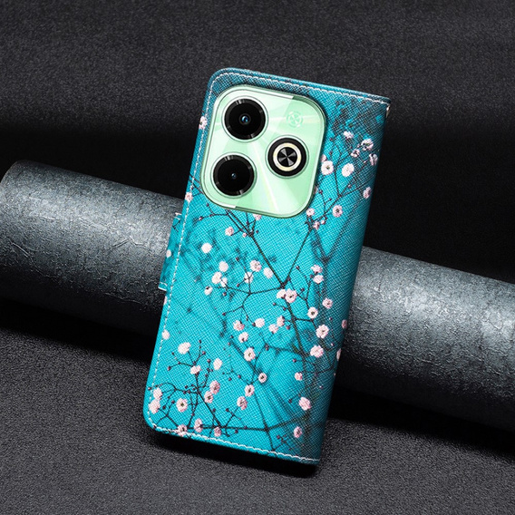 Чохол-книжка для Infinix Hot 40i, Wallet, Sakura м'яти