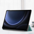 Чохол для Samsung Galaxy Tab S9 FE+ Plus, Smartcase з місцем для стилуса, зелений