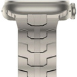 Браслет Stainless Segments до Apple Watch 7/6/5/4/SE/3/2/1 45/44/42mm, Silver