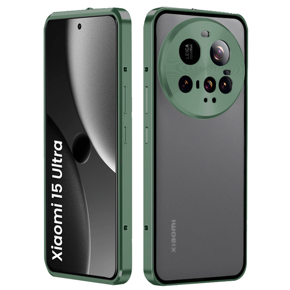 Чохол для Xiaomi 15 Ultra, Frame Case, зелений