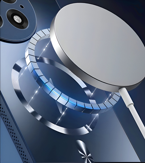 Чехол для OnePlus 13, MagSafe, темно-синий