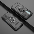 Чехол для Samsung Galaxy M15 5G, KickStand Camera Lens, чёрный