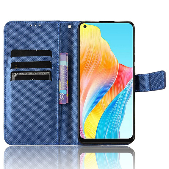 Чохол-фліп для Oppo A58 4G, Smart Magnet, синій