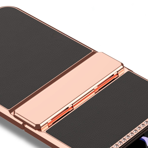 Чохол для Samsung Galaxy Z Flip 4 5G, ElectroLeather, чорний