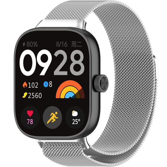 Стальной браслет для Xiaomi Redmi Watch 4 / Smart Band 8 Pro