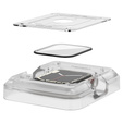 Spigen ProFlex EZ FIT,Гибридное стекло для Apple Watch 7 / 8 45MM, Clear (2 sztuki)