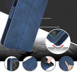 Откидной чехол для Motorola Edge 50 Pro, Card Slot, темно-синий
