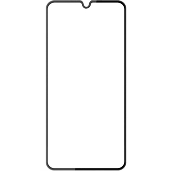 Закаленное стекло Amorus Full Glue для Samsung Galaxy A25 5G, черная рамка