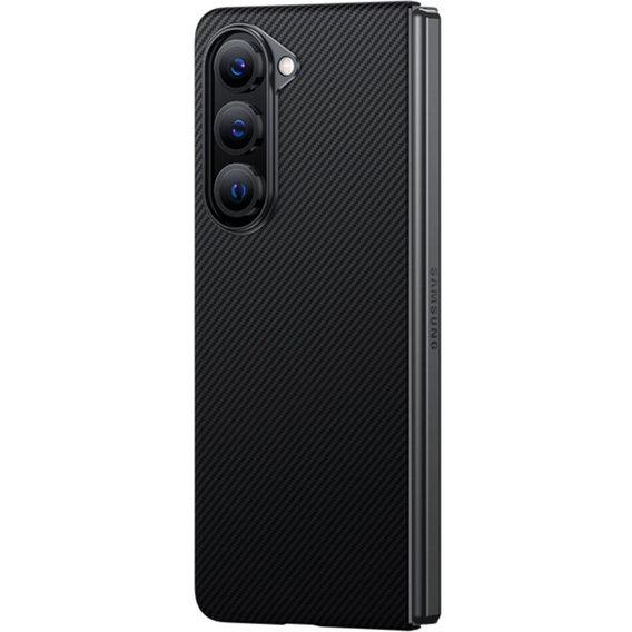 Кевларовий чохол BENKS для Samsung Galaxy Z Fold5 5G, для MagSafe, Carbon Fiber, чорний