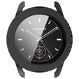 Чохол 2в1 + загартоване скло для Xiaomi Smart Band 8 Pro, чорний
