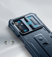 Бронированный чехол для Samsung Galaxy A16, Dexnor Full Body (Two Frames), темно-синий