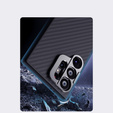 Чохол для Samsung Galaxy S24 Ultra, броньований Nillkin, Carboprof Case, для Magsafe, чорний
