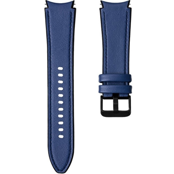 Шкіряний ремінець для годинника Samsung Galaxy Watch 4 / 5 40/42/44/46/45MM PRO, Blue