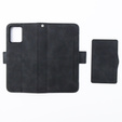 Футляр з клапаном для Motorola Moto G54 5G, Card Slot, чорний
