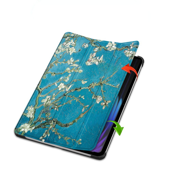 Чехол для Xiaomi Pad 7 / 7 Pro, Smartcase, Flowers