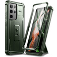 Бронированный чехол для Samsung Galaxy S21 Ultra, Dexnor Full Body, зелёный