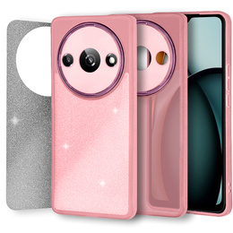 Чoхол до Xiaomi Redmi A3, Glittery Powder, рожевий