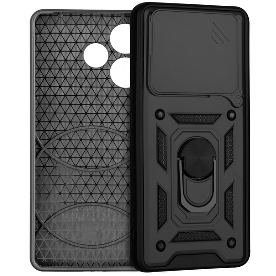 Чехол NOX Camera Slide Oppo A5 Pro 5G, CamShield Slide, чёрный