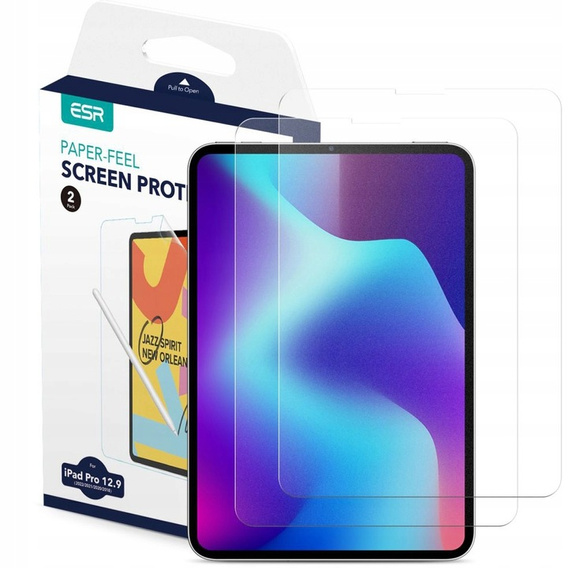 2x ESR Захисна плівка Paper Feel для iPad Pro 11 2018/2020/2021/ iPad Air 10.9 2020/2022, Matte Clear