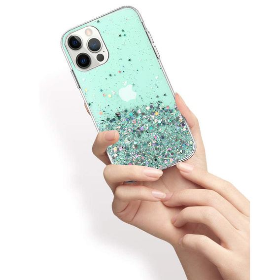 Чoхол до iPhone 13 Pro, Glittery, зелений