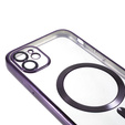 Чoхол до iPhone 12, MagSafe Hybrid, фіолетовий