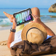 Водонепроницаемый чехол IP68 для iPad mini 8.3" 2021 (6 gen.) / iPad mini 8.3" 2024 (7 gen.), чёрный