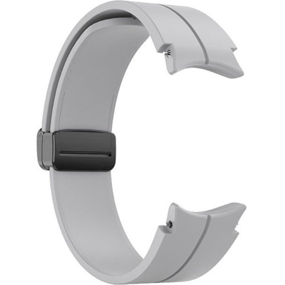 Силіконовий ремінець для Fitbit Inspire 3, Red Samsung Galaxy Watch 4 / 5 40/42/44/46/45MM PRO, Grey